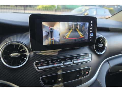 Mercedes-Benz V-Klasse V300d AMG 240pk Extra Lang XL Burmester Elektrische schuifdeuren Trekhaak Night pakket Black Edition