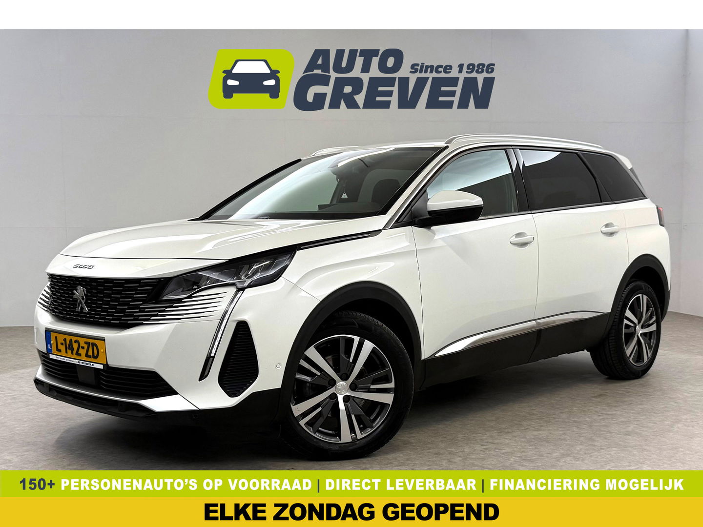 Peugeot 5008 1.2 PureTech 7p | 360° | Sfeerverl. | Virtual | Carplay | Cruise | LED | NAP
