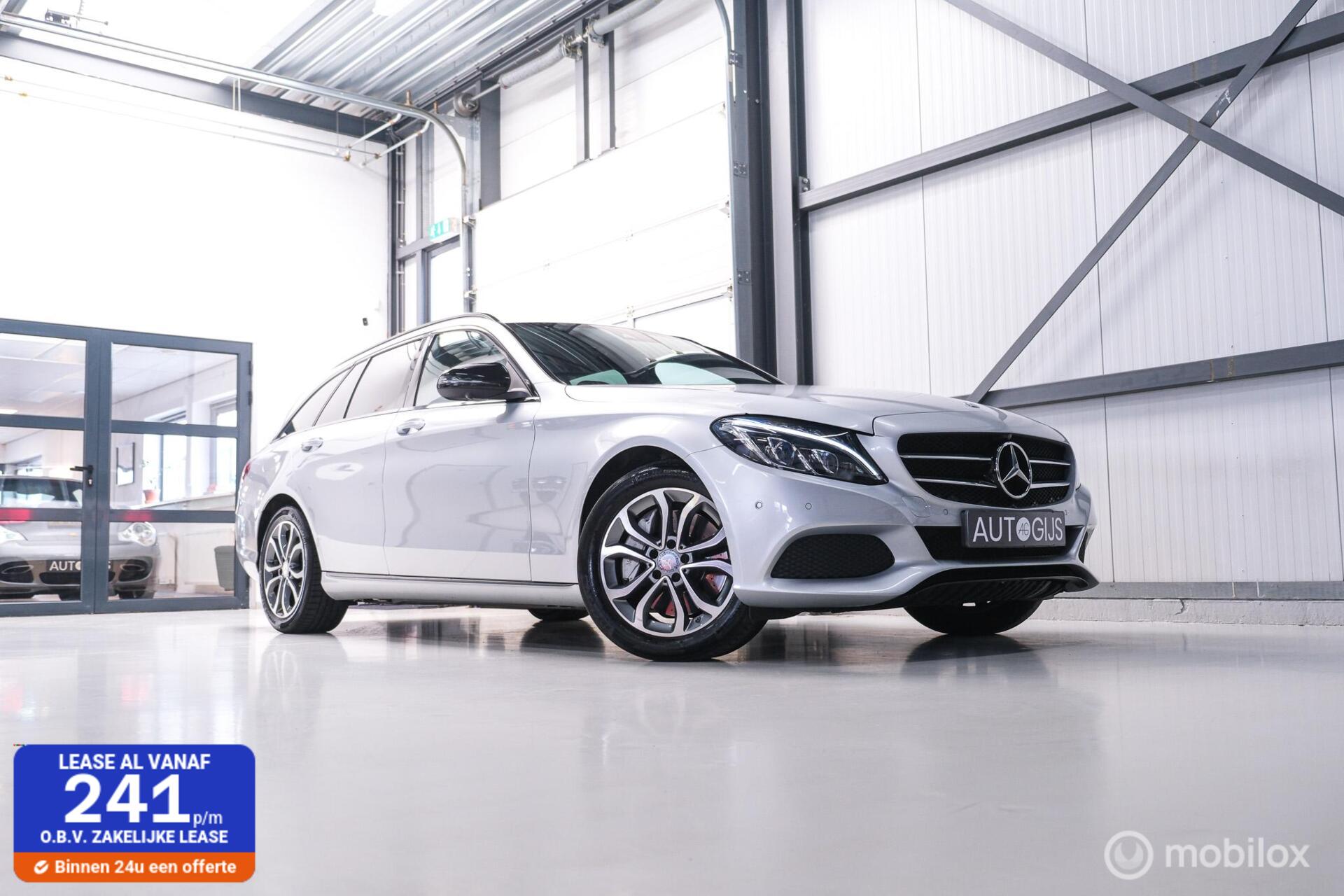 Mercedes-Benz C-Klasse Estate 350 e Lease Edition | luchtvering | 360 cam | led | NAP NL auto | rijklaar |