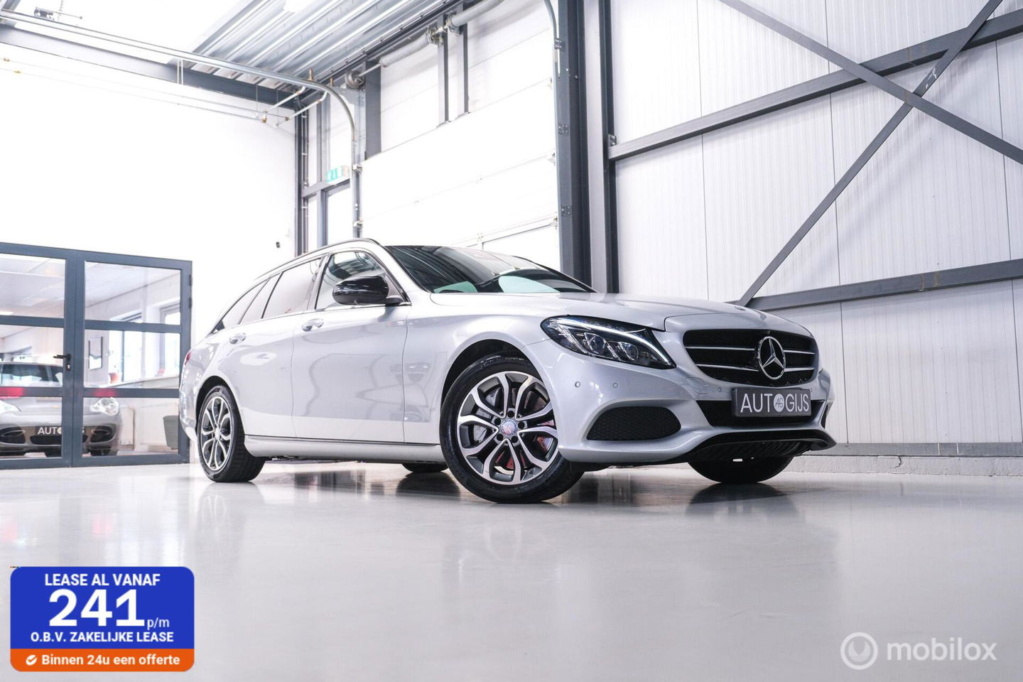 Mercedes-Benz C-Klasse Estate 350 e Lease Edition | luchtvering | 360 cam | led | NAP NL auto | rijklaar |