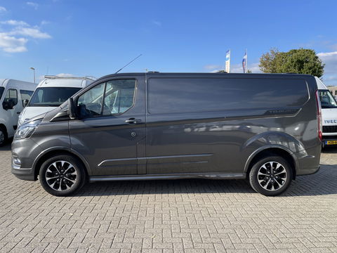 Ford Transit Custom 320 2.0 TDCI automaat 185pk L2H1 Sport / vaste prijs rijklaar € 22.950 marge / lease vanaf € 375 / dakdragers / trekhaak / airco /cruise / navi / euro 6 diesel