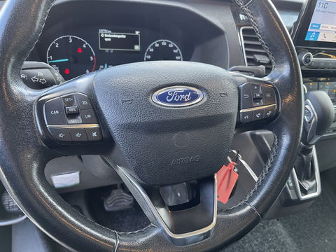 Ford Transit Custom 320 2.0 TDCI automaat 185pk L2H1 Sport / vaste prijs rijklaar € 22.950 marge / lease vanaf € 375 / dakdragers / trekhaak / airco /cruise / navi / euro 6 diesel