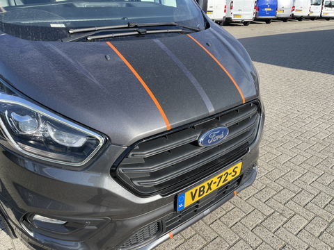 Ford Transit Custom 320 2.0 TDCI automaat 185pk L2H1 Sport / vaste prijs rijklaar € 22.950 marge / lease vanaf € 375 / dakdragers / trekhaak / airco /cruise / navi / euro 6 diesel