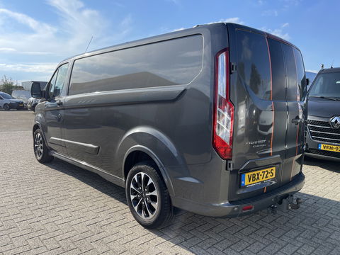 Ford Transit Custom 320 2.0 TDCI automaat 185pk L2H1 Sport / vaste prijs rijklaar € 22.950 marge / lease vanaf € 375 / dakdragers / trekhaak / airco /cruise / navi / euro 6 diesel