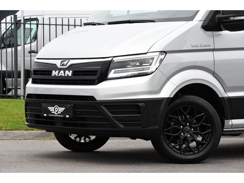 MAN TGE 35 2.0 L3H3 PB Edition Lucht geremd! Camera, 3500kg Trekhaak, Cruise, Carplay, LED, 165pk, Automaat, Multimedia, Uniek! lucht opbouw, markt, zwaar, luchhtrem, veldhuizen