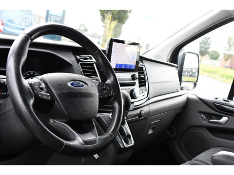 Ford Transit Custom 300 2.0 TDCI L1H1 DC Limited Raptor Edition Camera, Cruise, 130pk. Automaat, 2 x schuifdeur, Multimedia, Sensoren, Afneembare trekhaak, Uniek!