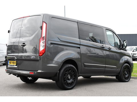 Ford Transit Custom 300 2.0 TDCI L1H1 DC Limited Raptor Edition Camera, Cruise, 130pk. Automaat, 2 x schuifdeur, Multimedia, Sensoren, Afneembare trekhaak, Uniek!