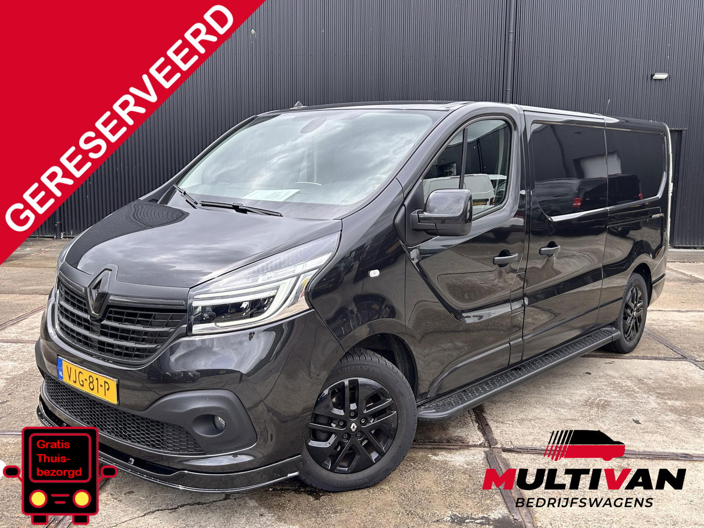 Renault Trafic 2.0 170pk EDC L2H1 Luxe Black Edition | 2x schuifdeur | Sidesteps | Automaat | Formula Sport |