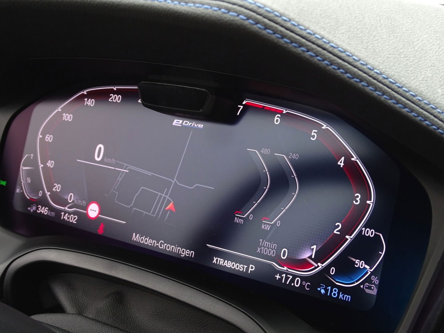 BMW 3-serie 330e 292PK M-Sport / Dravitgrau / Laser / ACC / 360° / Head-up /