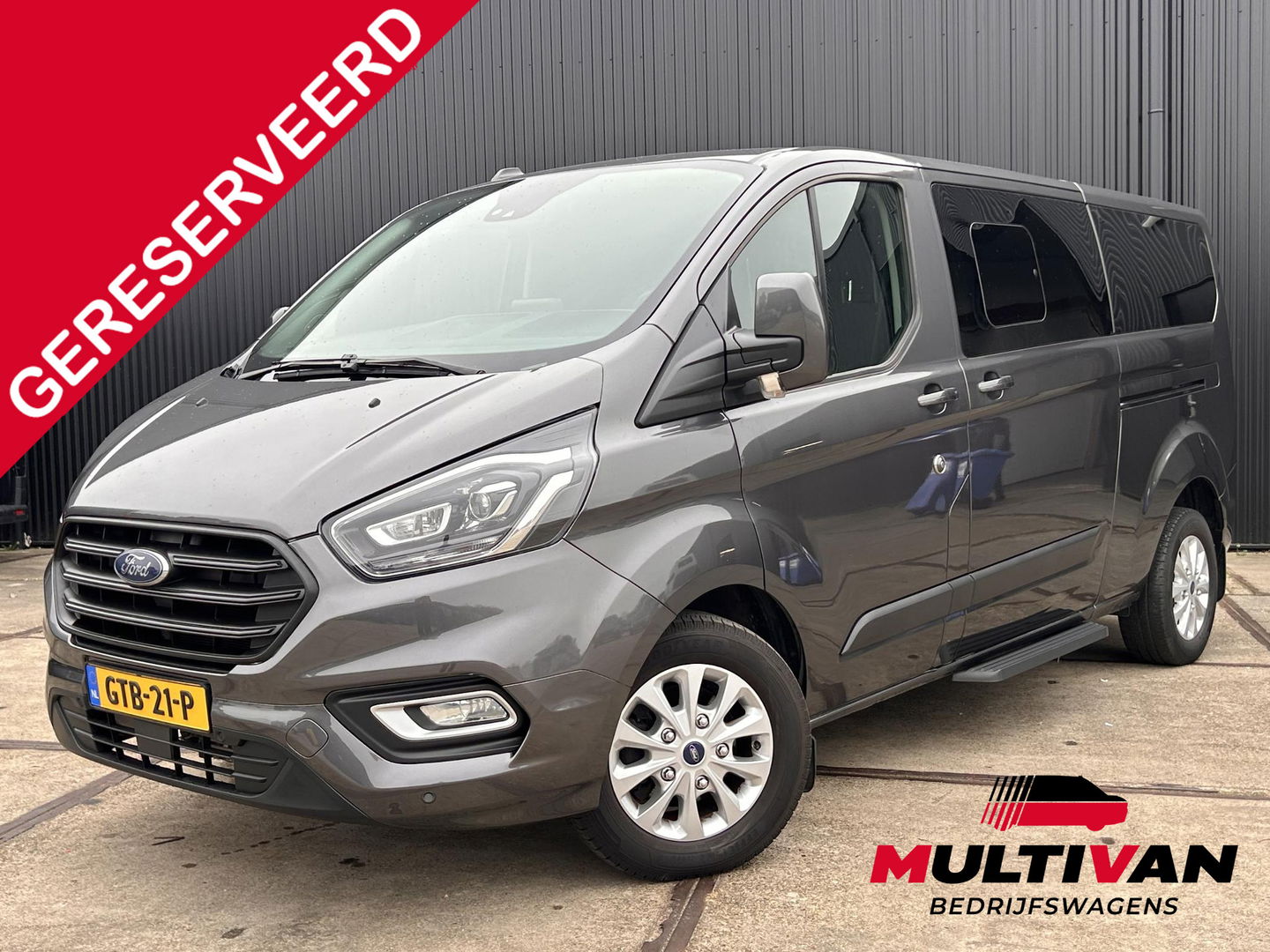 Ford Transit Custom Tourneo 2.0 TDCI L2H1 Personenbus | 9-persoons | Schuifdeur Links en Rechts | Stoelverwarming |