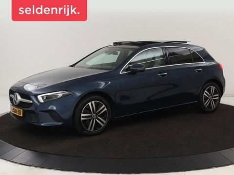 Mercedes-Benz A-Klasse 250e Business Solution Luxury | Panoramadak | Leder | Stoelverwarming | Memory | Keyless | Carplay | Sfeerverlichting | PHEV | Plug In