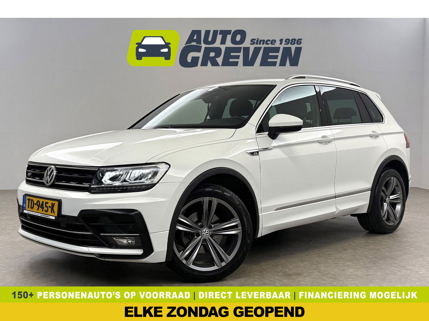 Volkswagen Tiguan 1.4 TSI R-line | Virtual | LED |  Adaptive Cruise | Carplay | Parkeersens. | 19"LMV