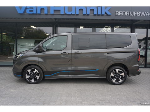 Ford Transit Custom 320S 170PK DC Sport AUT BPM VRIJ!! Navi, ACC, Trekhaak, 360° Cam, 17" LM, 2x Schuifdeur!! NR. A296