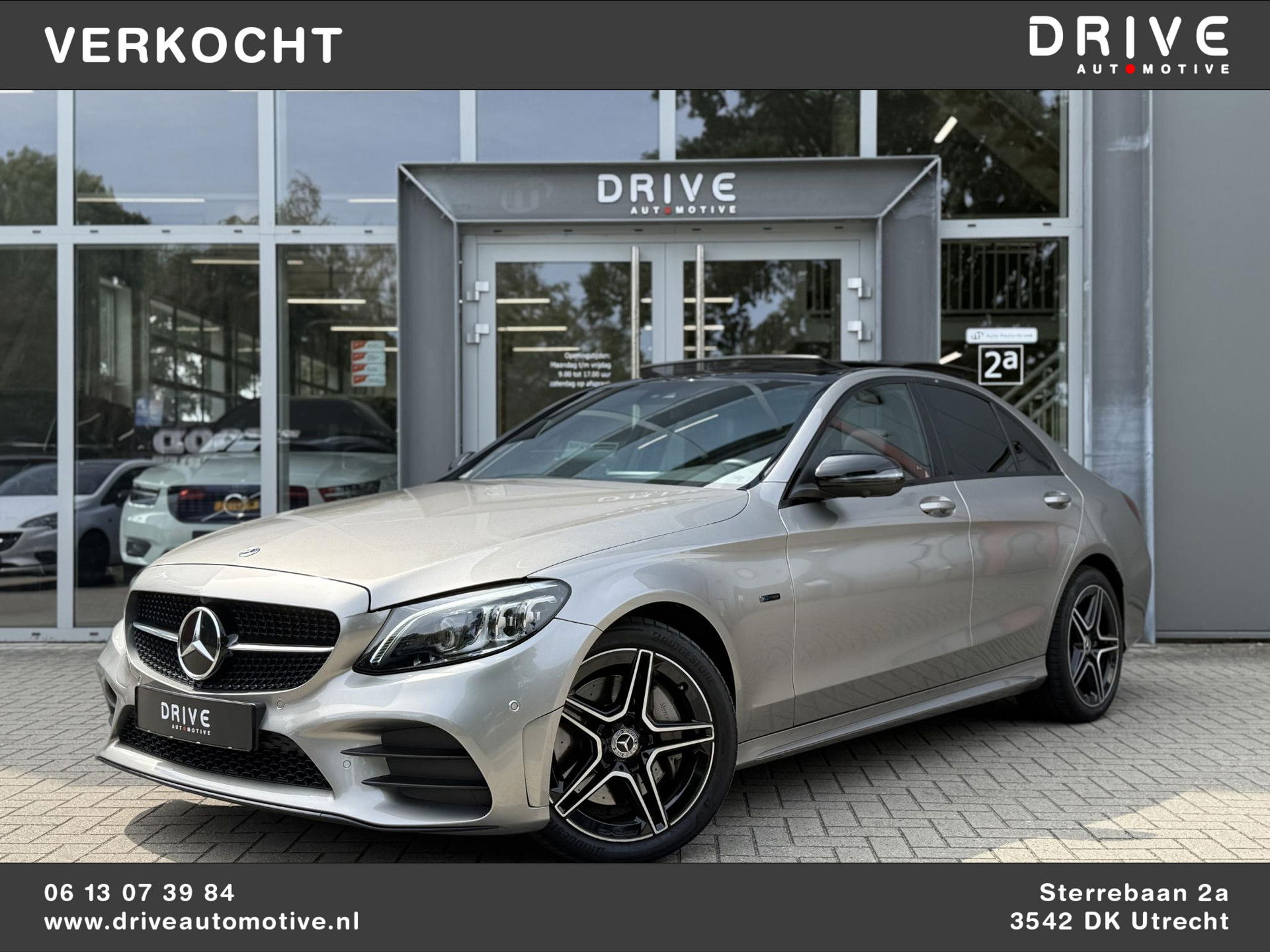 Mercedes-Benz C-Klasse 300 e Bus. Sol. AMG Limited SOH95%|Pano|360CAM|Sfeer|Multibeam Led|Sound system