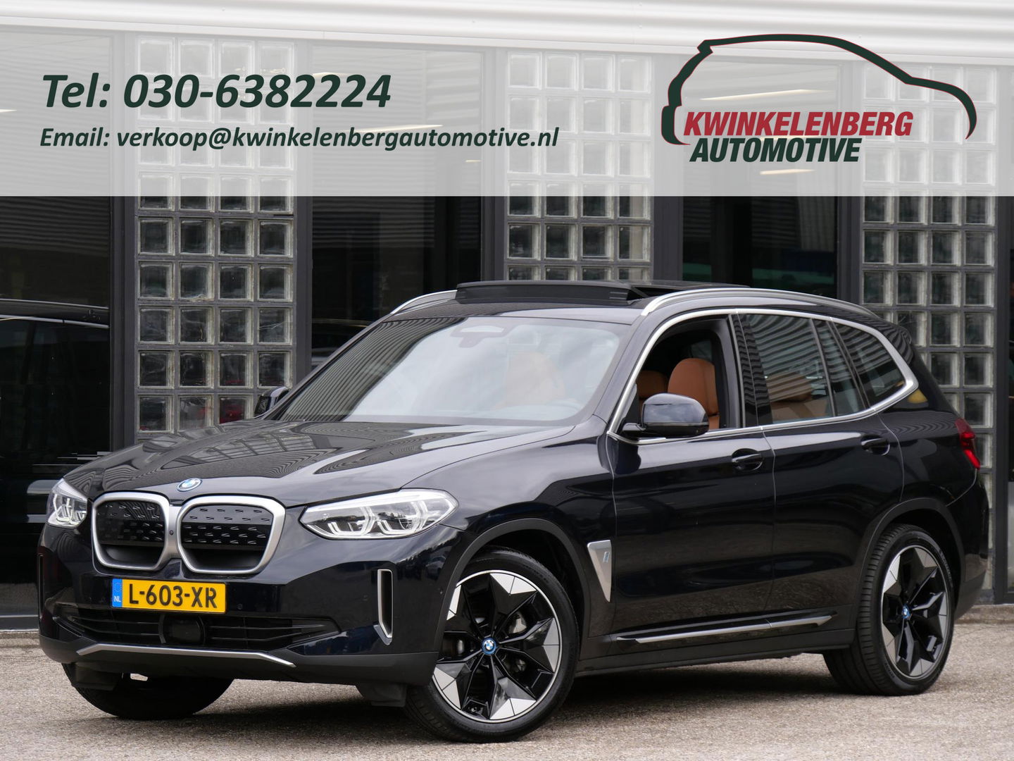 BMW iX3 HIGH EXECUTIVE 80kWh/ HUD/ PANORAMADAK/ LEER/ 360°CAMERA/