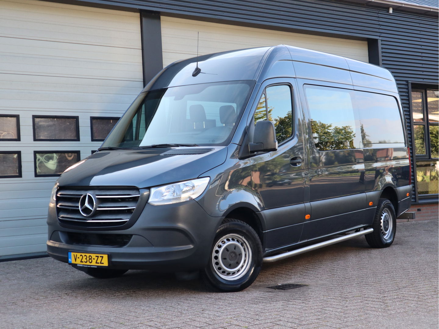 Mercedes-Benz Sprinter 314 CDI Euro 6 Automaat DC 6 Pers. - L2H2 - Trekhaak 3,5t KG - Cruise