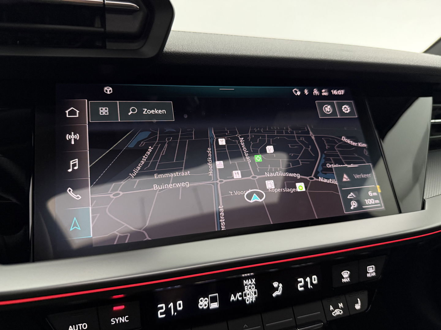 Audi A3 40 TFSI e 225PK S-Line | Pano | Sfeerverl. | Virtual | Adaptive Cruise | Carplay | Stoelverw.