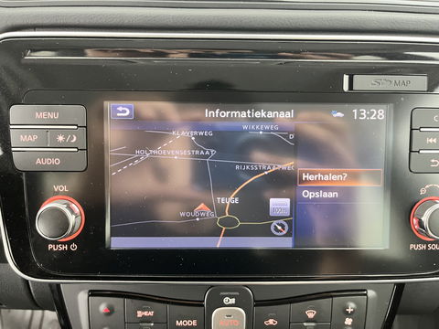 Nissan Leaf Tekna 40 kWh {SOH-92%} Aut. *LEATHER-FABRIC | FULL-LED | BOSE-SURROUND | ADAPTIVE-CRUISE | TOPVIEW | KEYLESS | NAVI-FULLMAP | BLINDSPOT | DAB+ | PDC | HEATED-COMFORTSEATS | TOWBAR | DIGI-COCKPIT | 17"ALU