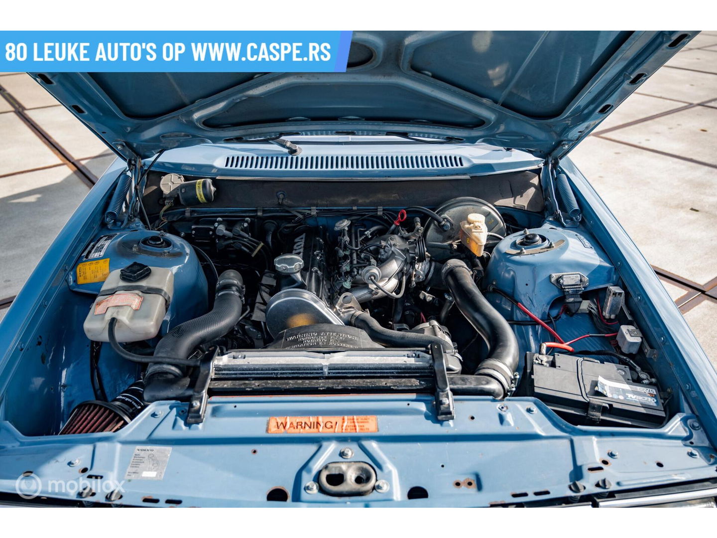 Volvo 244 restomod 2.3 Turbo | Scotia Blue | M90 bak