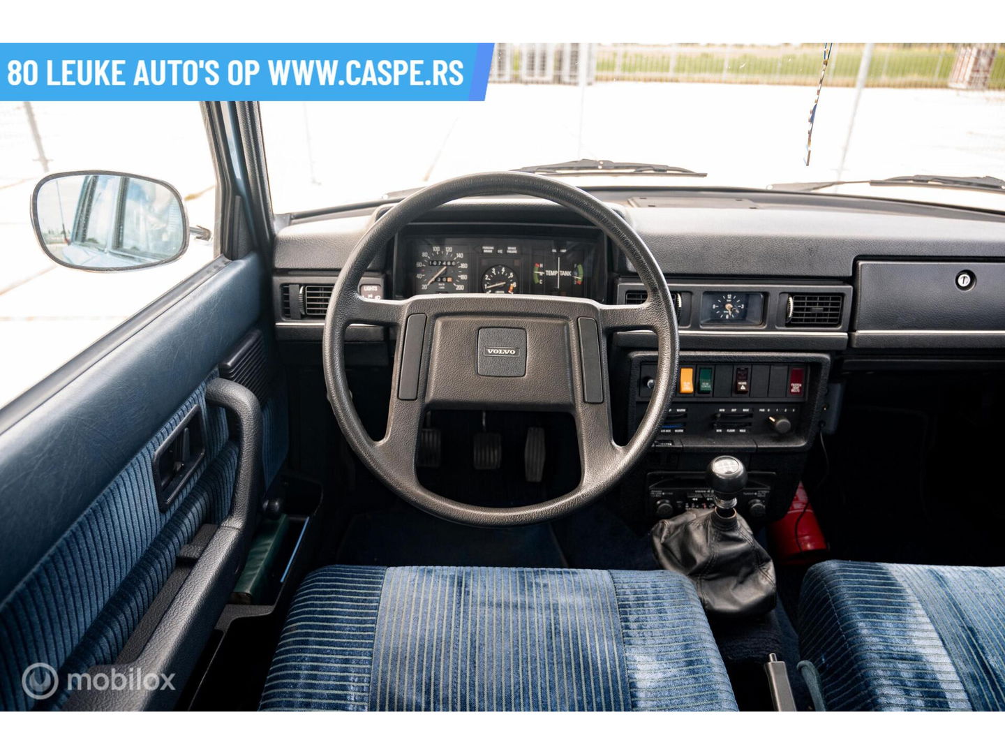Volvo 244 restomod 2.3 Turbo | Scotia Blue | M90 bak