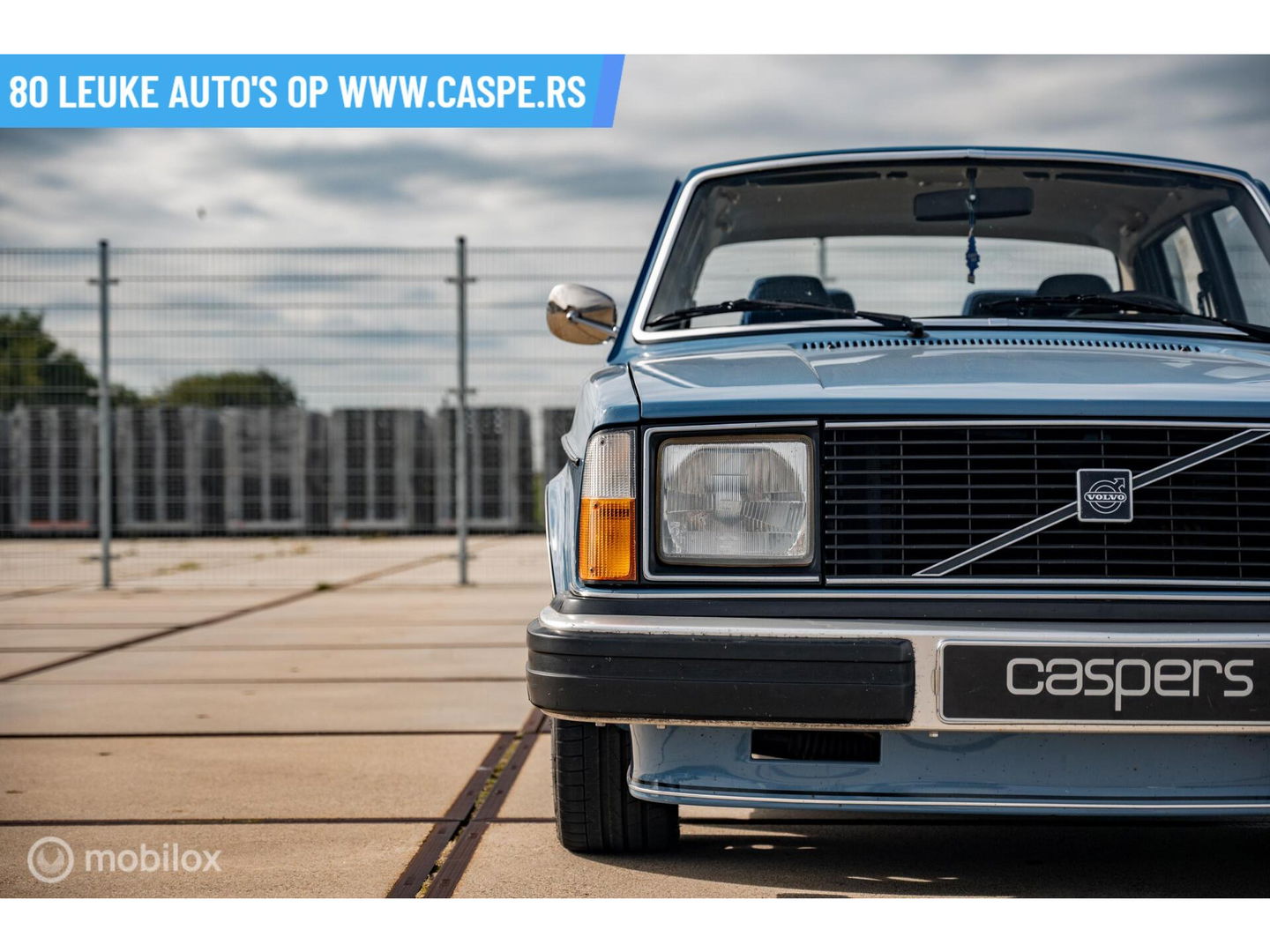 Volvo 244 restomod 2.3 Turbo | Scotia Blue | M90 bak