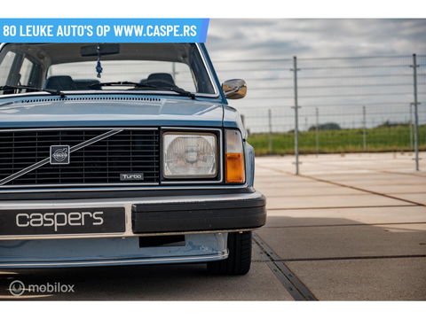 Volvo 244 restomod 2.3 Turbo | Scotia Blue | M90 bak