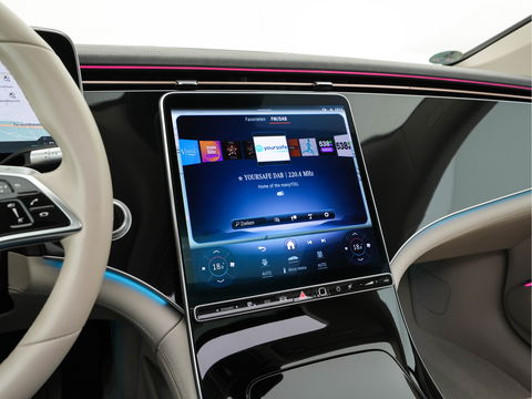 Mercedes-Benz EQS 350 Business Line 90 kWh [3-Fase] (INCL-BTW) Aut. *PANO | LUXURY-LEATHER | FULL-LED | MEMORY-PACK | HEATED-COMFORTSEATS | DIGI-COCKPIT | CAMERA | AMBIENT-LIGHT | NAVI-FULLMAP | BLIND-SPOT | KEYLESS | CARPLAY | PRIVACY-GLASS |