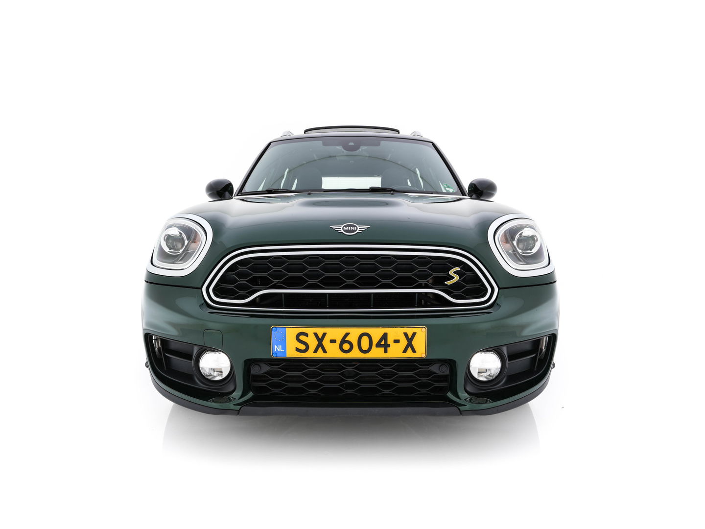 MINI Countryman 2.0 Cooper S E ALL4 Chili Plug-In (INCL-BTW) Aut. *PANO | LEATHER-FABRIC | FULL-LED | SPORT-SEATS | KEYLESS | NAVI-FULLMAP | ECC | AMBIENT-LIGHT | PDC | CRUISE | 18''ALU*
