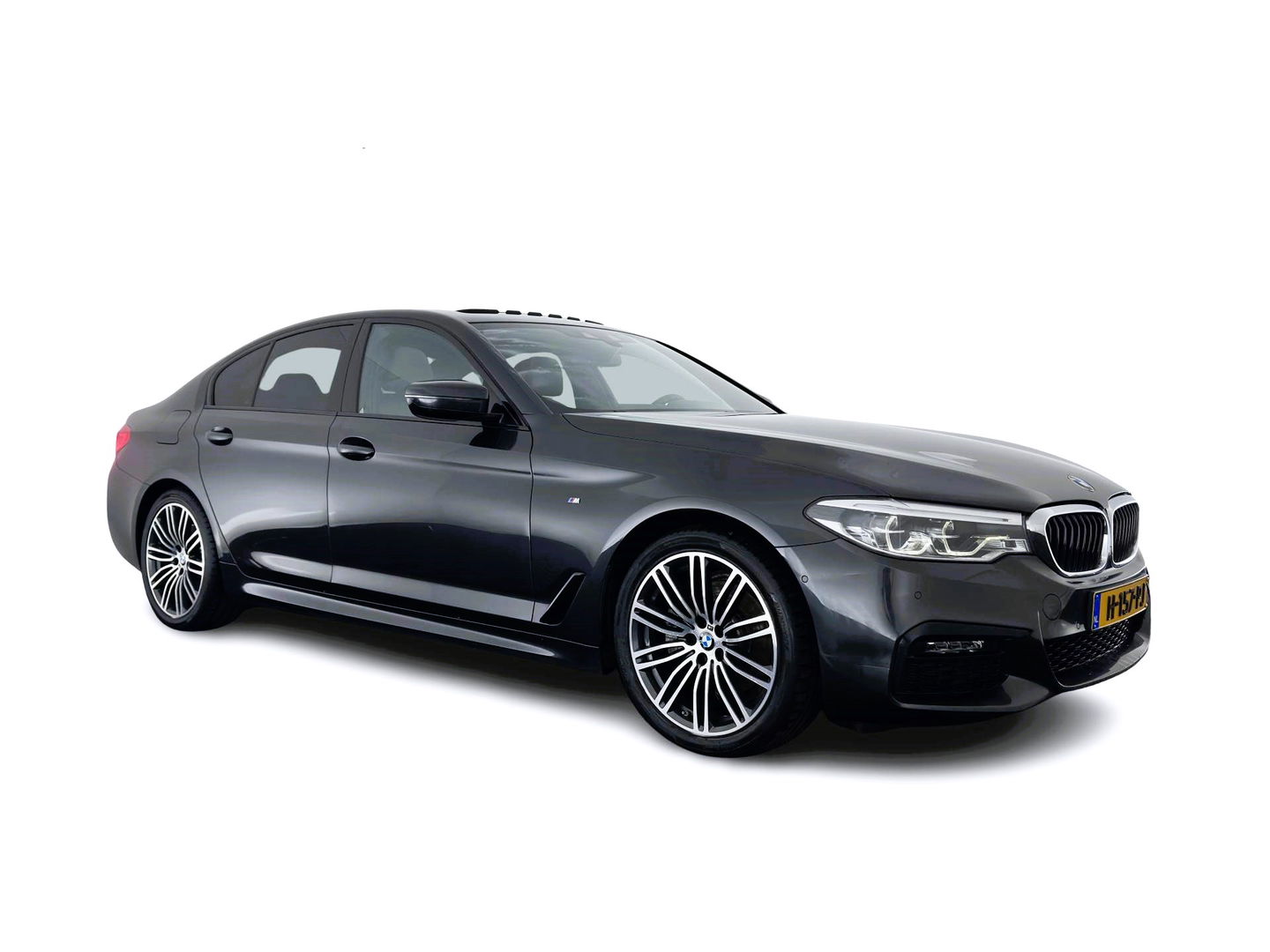 BMW 5 Serie 520i High Executive Edition M-Sportpack Aut. *PANO | LUXURY-LEATHER | FULL-LED | HARMAN/KARDON | MEMORY-PACK | DIGI-COCKPIT | NAVI-FULLMAP | HEATED-SPORTSEATS | DAB+ | AMBIENT-LIGHT | ECC | PDC | CRUISE | 19''ALU*