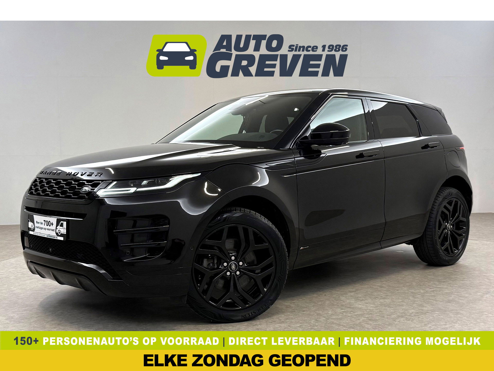 Land Rover Range Rover Evoque 1.5 p300e AWD 309PK R-Dynamic S | 360° | Virtual | Carplay | Adaptive Cruise | Trekh. | Leder | Dodehoek