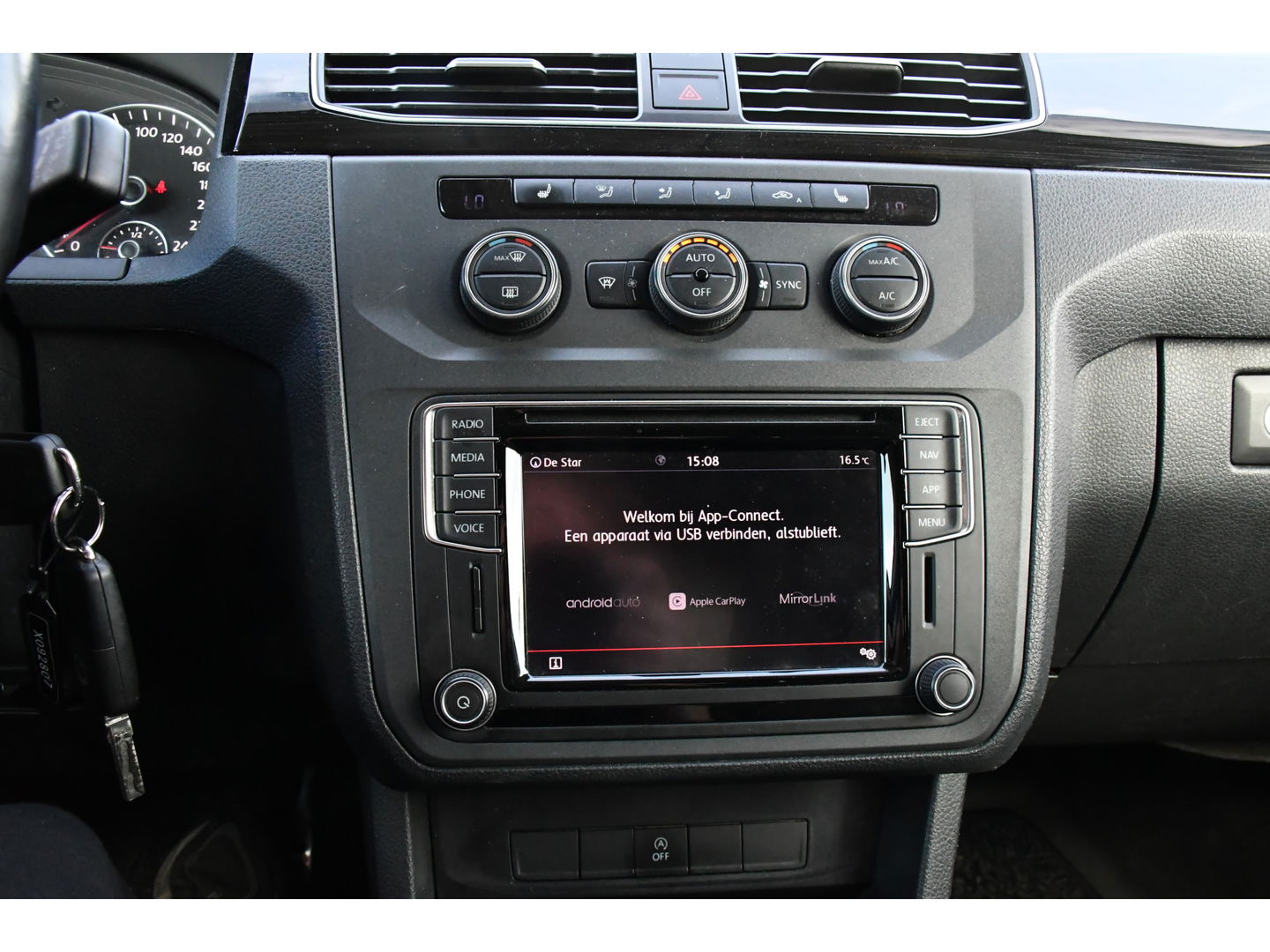 Volkswagen Caddy 2.0 TDI L1H1 Exclusive Edition Adaptieve Cruise, Carplay, LED, Clima, Stoelverwarming, Sensoren, Trkehaak, Uniek!