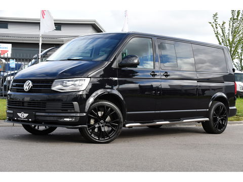 Volkswagen Transporter 2.0 TDI L2H1 DC 4Motion Highline Adaptieve Cruise, LED, 204pk, Automaat, 4x4, Leder, Multimedia, 2 x Schuifdeur, Sensoren, Uniek!