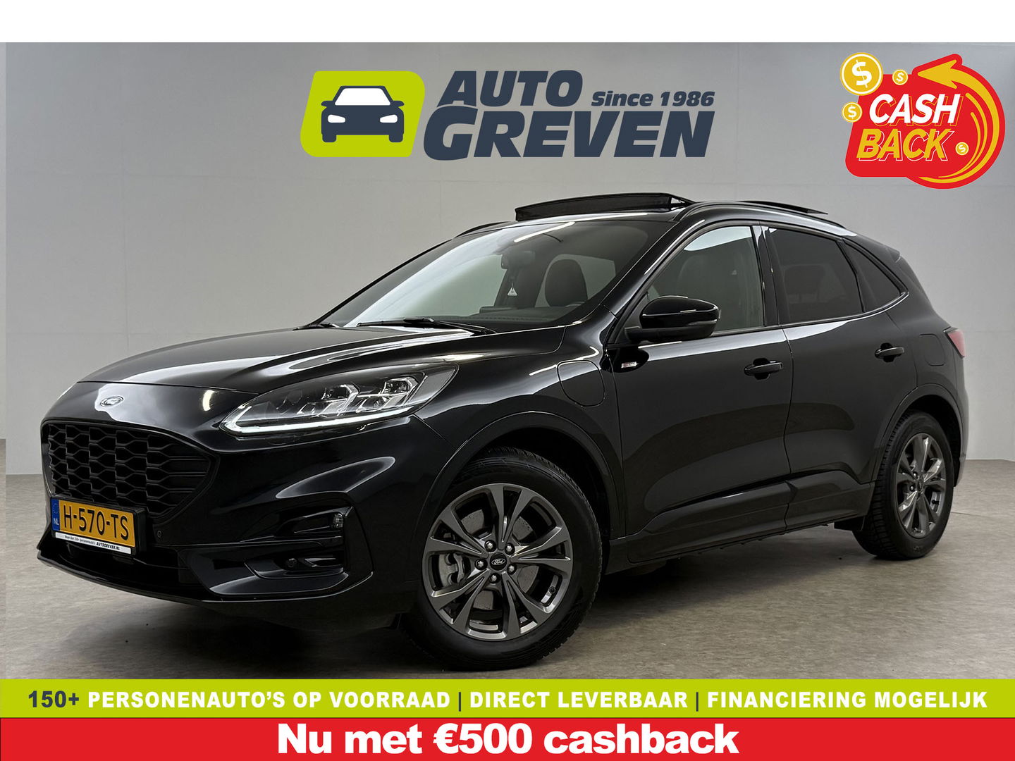 Ford Kuga 2.5 PHEV ST-Line X | Pano | B&O | Virtual | Stuur/Stoelverw. l Carplay | Trekh. | Cruise | NAP