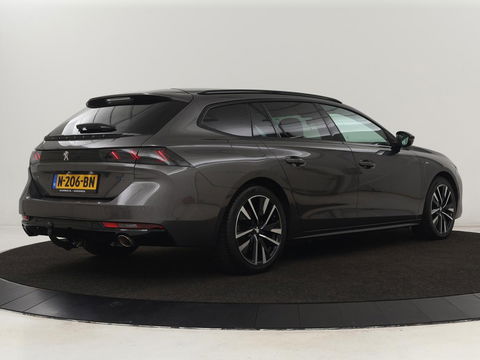 Peugeot 508 1.6 HYbrid GT | Trekhaak | Stoelverwarming | 360 Camera | Adaptive cruise | Carplay | Keyless | Leder/Alcantara | Navigatie | Full LED | PHEV | Plug In