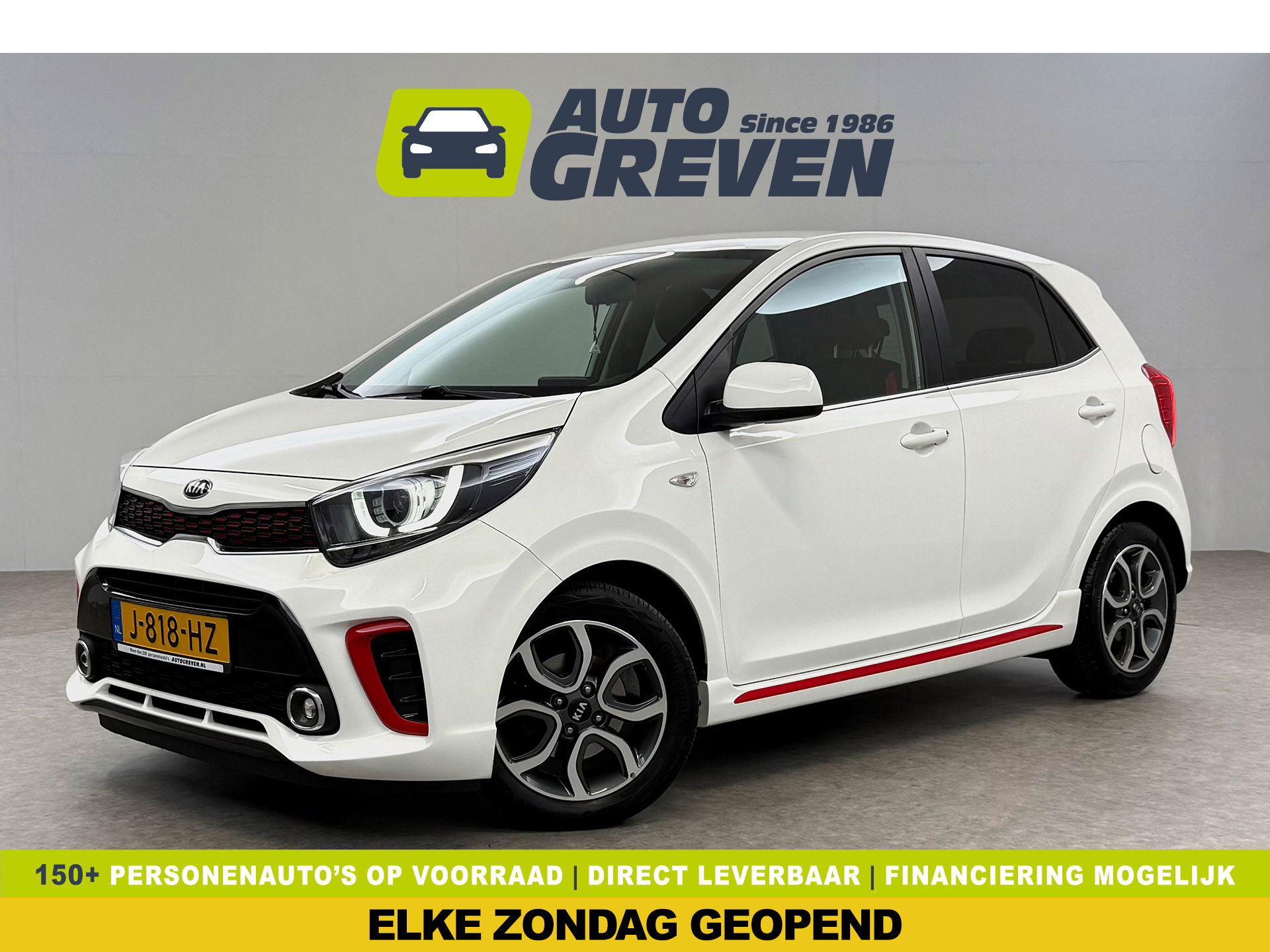 Kia Picanto 1.0 MPi GT-Line | Camera | Carplay | Airco | Cruise | Navigatie | NAP
