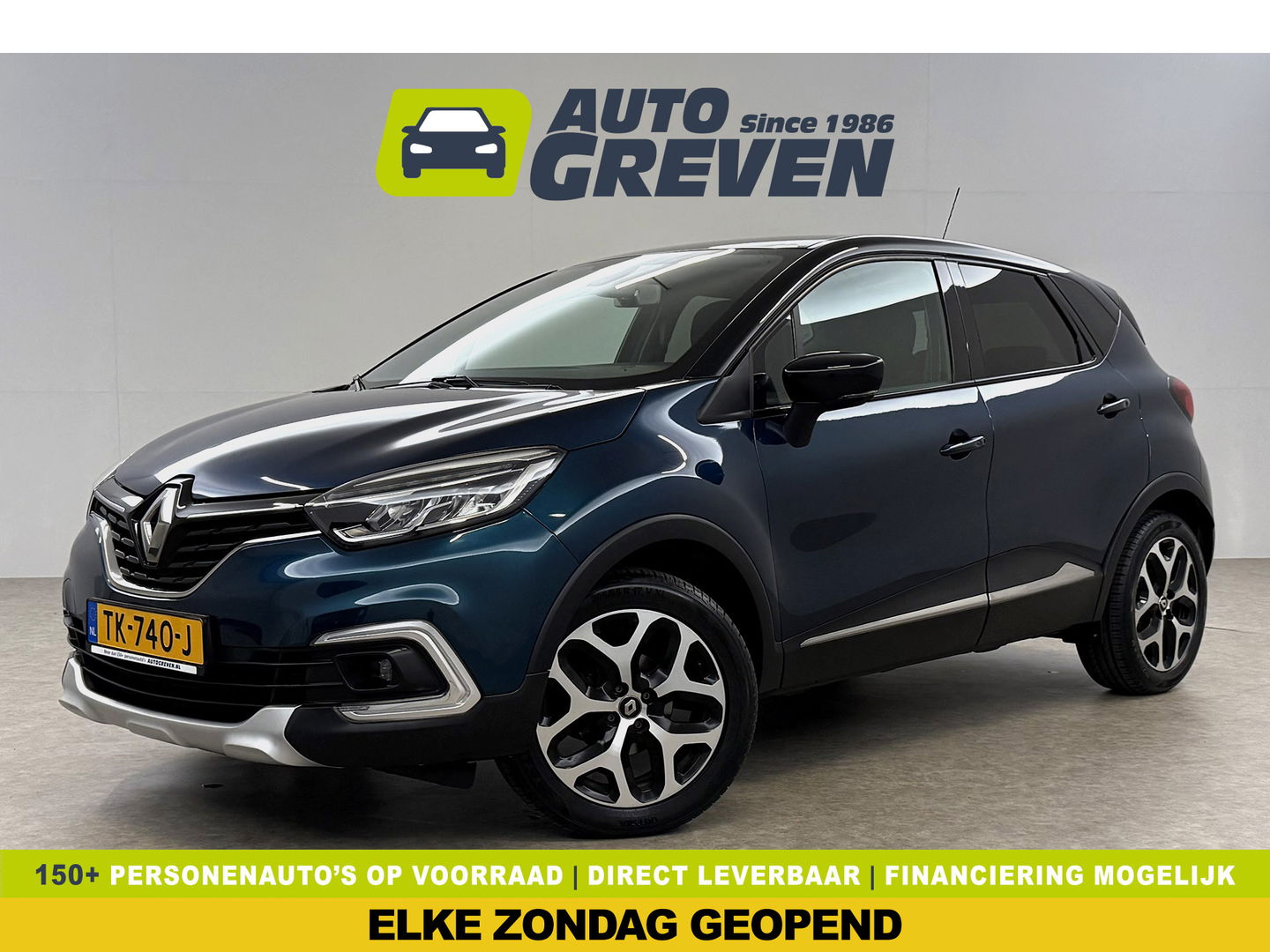 Renault Captur 0.9 TCe Intens | LED | Clima | Cruise | Navigatie | Carplay
