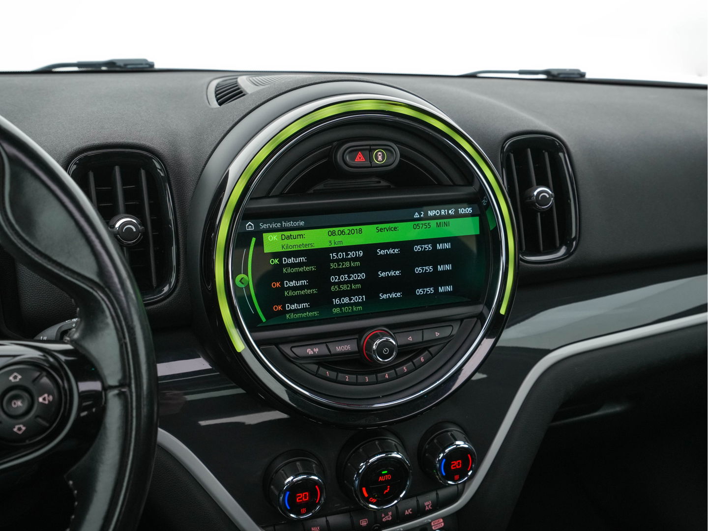 MINI Countryman 2.0 Cooper S E ALL4 Chili Plug-In (INCL-BTW) Aut. *PANO | LEATHER-FABRIC | FULL-LED | SPORT-SEATS | KEYLESS | NAVI-FULLMAP | ECC | AMBIENT-LIGHT | PDC | CRUISE | 18''ALU*