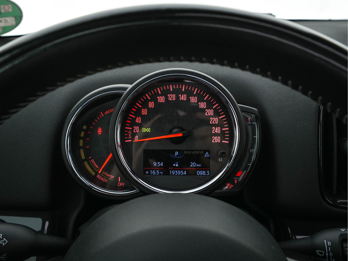 MINI Countryman 2.0 Cooper S E ALL4 Chili Plug-In (INCL-BTW) Aut. *PANO | LEATHER-FABRIC | FULL-LED | SPORT-SEATS | KEYLESS | NAVI-FULLMAP | ECC | AMBIENT-LIGHT | PDC | CRUISE | 18''ALU*