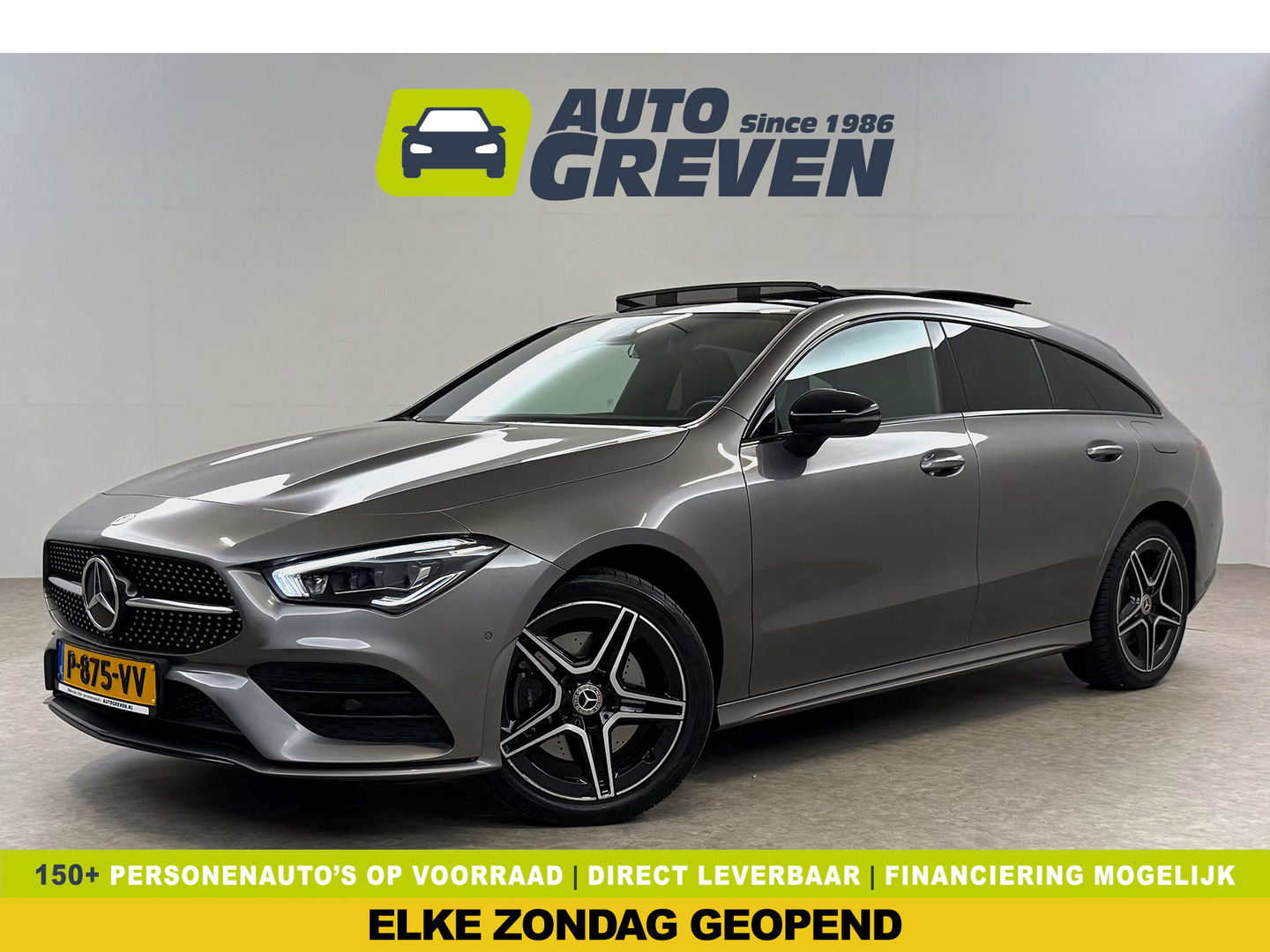 Mercedes-Benz CLA-Klasse 250 e AMG 218PK Shooting Brake | Pano | Sfeerverl. | Virtual | Camera | Multibeam | Navigatie | NAP
