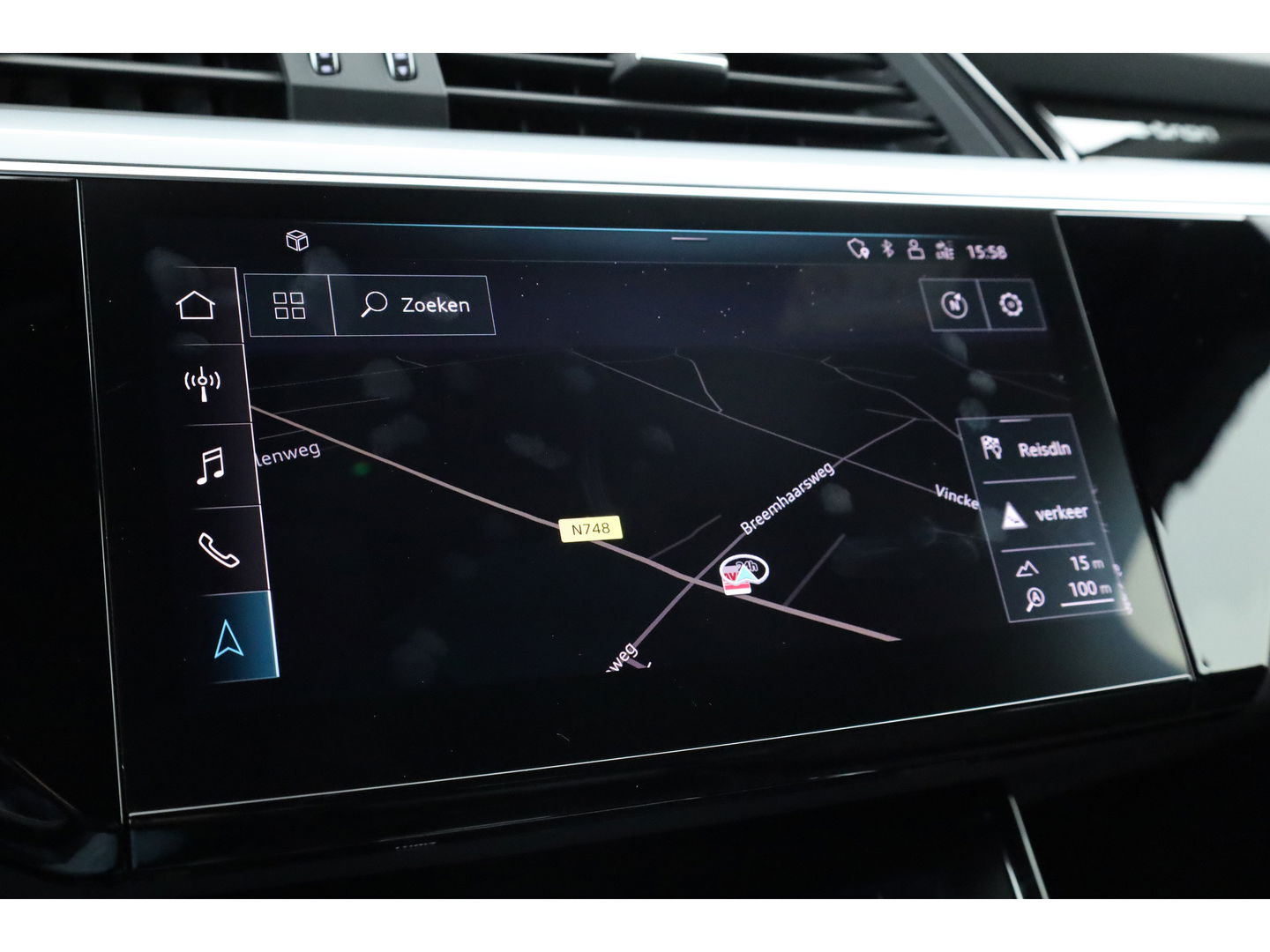 Audi e-tron e-tron 55 quattro advanced 95 kWh | Luchtvering | Adapt. Cruise | Voorstoelen Elek. | Camera
