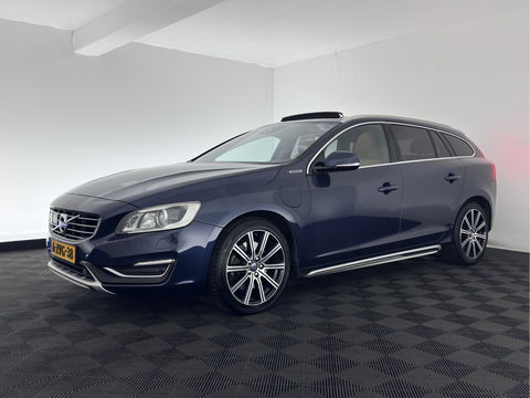 Volvo V60 2.4 D6 AWD Plug-In Hybrid Summum Aut. *PANO | ADAPTIVE-CRUISE | LUXURY-LEATHER | XENON | BLIS | MEMORY-PACK | HEATED-COMFORTSEATS | NAVI-FULLMAP | CAMERA | ECC | PDC | CRUISE | 17''ALU | TOWBAR*