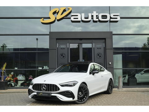Mercedes-Benz CLE Coupé CLE200 AMG 204pk Panoramadak Night pakket *DIRECT RIJDEN* Burmester 3d *BTW* MBUX Distronic Sportsound 20" LMV