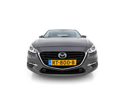 Mazda 3 2.0 SkyActiv-G 120 GT-M (INCL-BTW) *LUXURY-LEATHER | FULL-LED | ADAPTIVE-CRUISE | BLIND-SPOT |  BOSE-SOUND | CAMERA | KEYLESS | DAB+ | HEATED-SPORTSEATS | NAVI-FULLMAP | HEAD-UP | PRIVACY-GLASS | LANE-ASSIST | 18''A