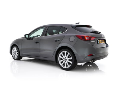 Mazda 3 2.0 SkyActiv-G 120 GT-M (INCL-BTW) *LUXURY-LEATHER | FULL-LED | ADAPTIVE-CRUISE | BLIND-SPOT |  BOSE-SOUND | CAMERA | KEYLESS | DAB+ | HEATED-SPORTSEATS | NAVI-FULLMAP | HEAD-UP | PRIVACY-GLASS | LANE-ASSIST | 18''A