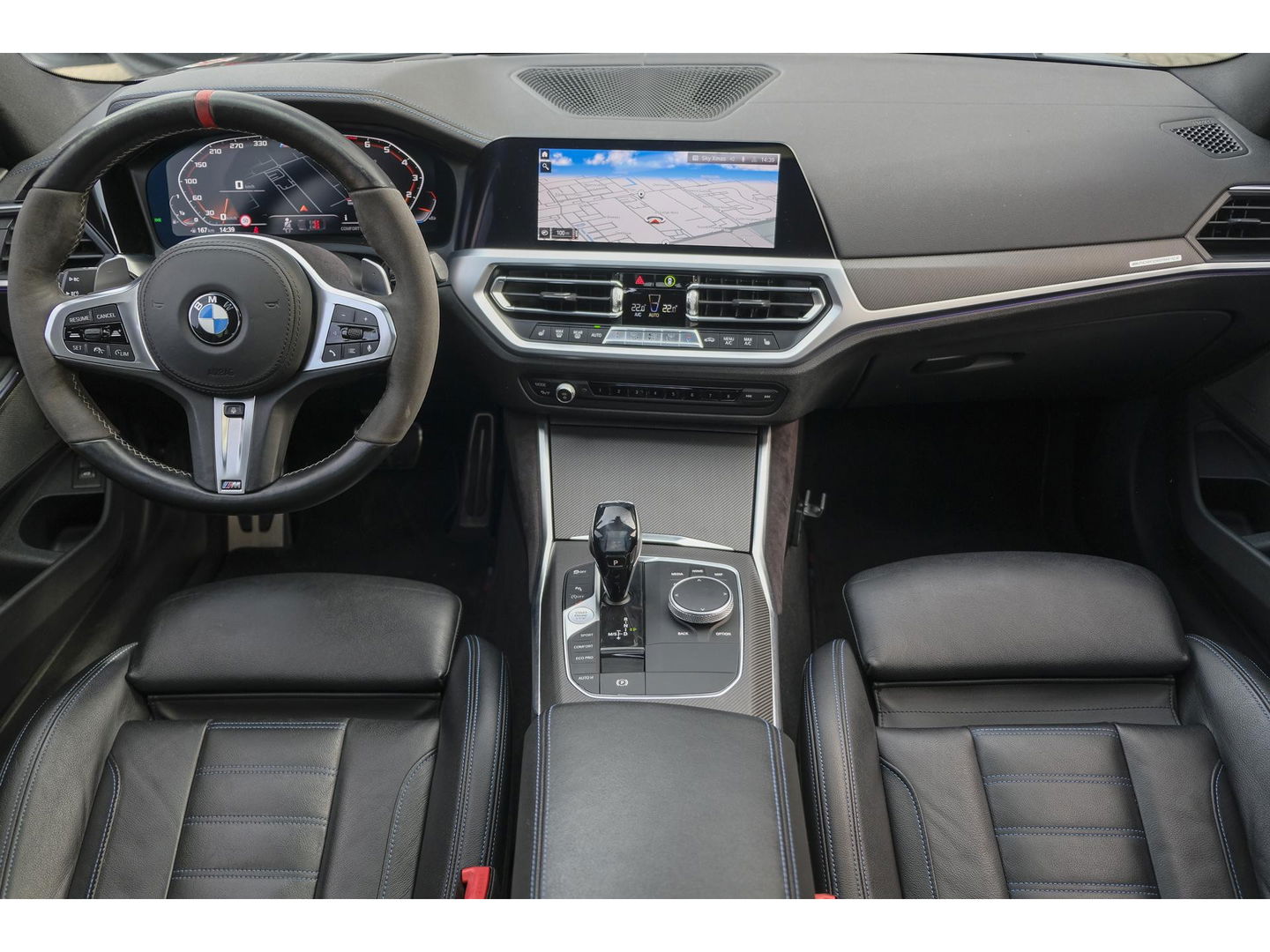 BMW 3-serie M340i 505pk xDrive Stage2 Schuifdak NLauto Harman/Kardon M-performance remmen Laser Adaptive cruise
