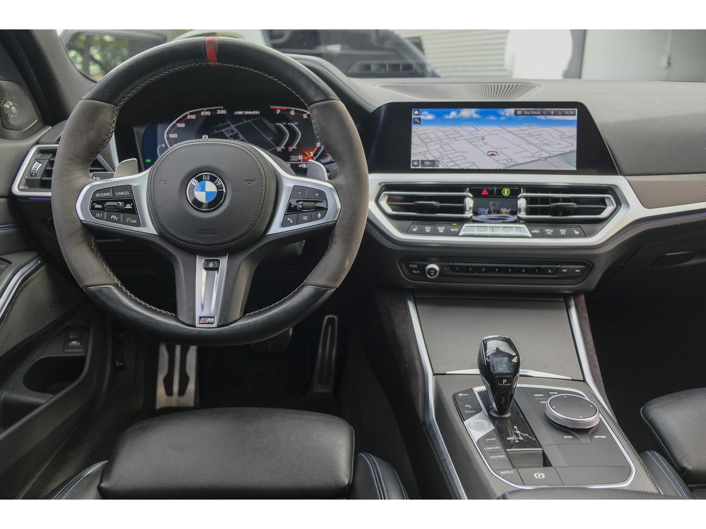 BMW 3-serie M340i 505pk xDrive Stage2 Schuifdak NLauto Harman/Kardon M-performance remmen Laser Adaptive cruise