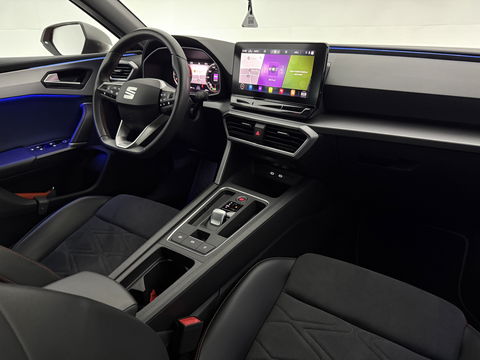 SEAT Leon 1.5 eTSI FR 150PK | Sfeerverl. | Virtual | Camera | Carplay | Adaptive Cruise | Verwarmd Stoel/Stuur