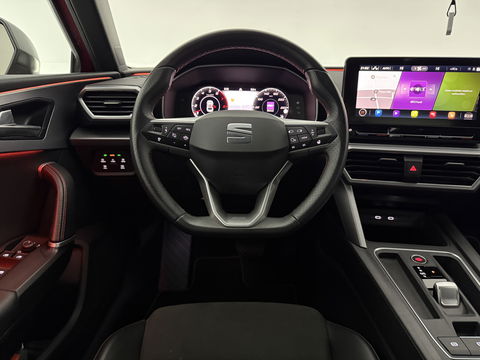 SEAT Leon 1.5 eTSI FR 150PK | Sfeerverl. | Virtual | Camera | Carplay | Adaptive Cruise | Verwarmd Stoel/Stuur