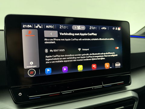 SEAT Leon 1.5 eTSI FR 150PK | Sfeerverl. | Virtual | Camera | Carplay | Adaptive Cruise | Verwarmd Stoel/Stuur