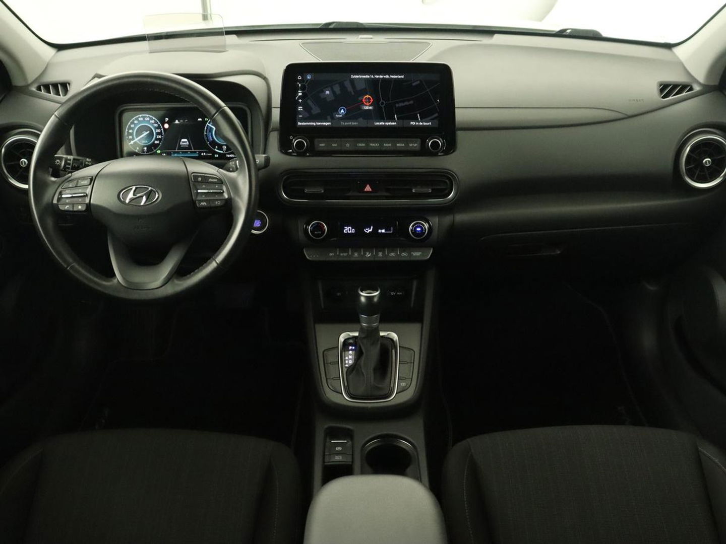 Hyundai KONA 1.6 GDI HEV Fashion | Head-Up | Adaptive cruise | Camera | Carplay | Krell Audio | Keyless | Navigatie | Digital Cockpit | Climate control